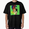 VALENTINES SPIDEY KISS GREEN BACKGROUND Casual Print T-Shirt