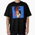 VALENTINES SPIDEY KISS BLUE BACKGROUND Everyday Graphic Tee