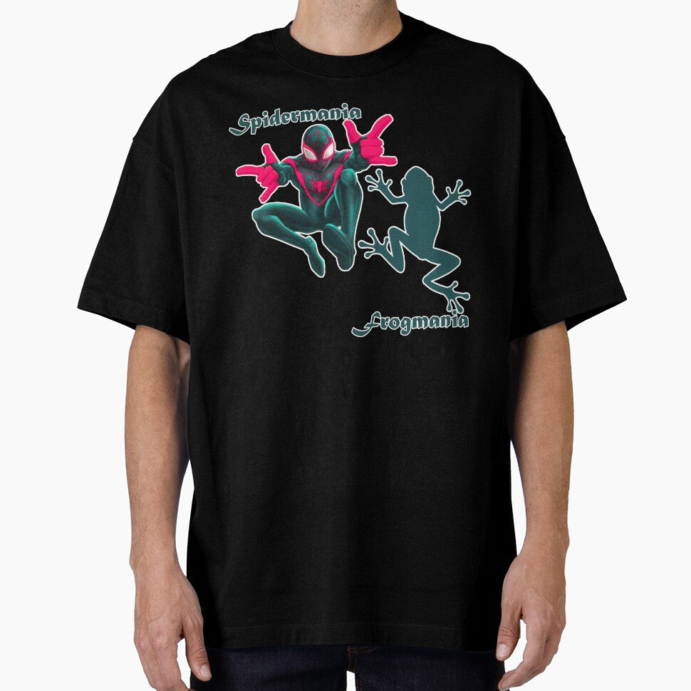 SpiderMania FrogMania Retro Style Tee