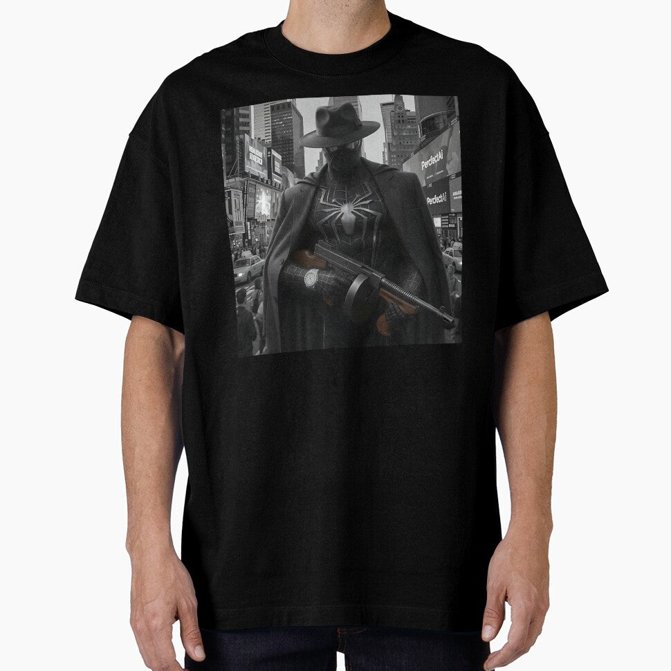 Spiderdon TimeSquare V3B&W. Graphic T-Shirt