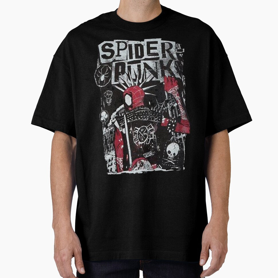 Retro Spider Punk Vintage Vintage-Inspired T-Shirt