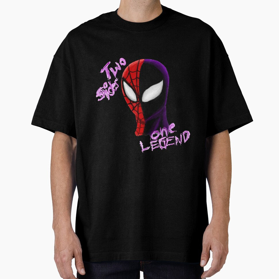 Spiderman Sides Casual Print T-Shirt