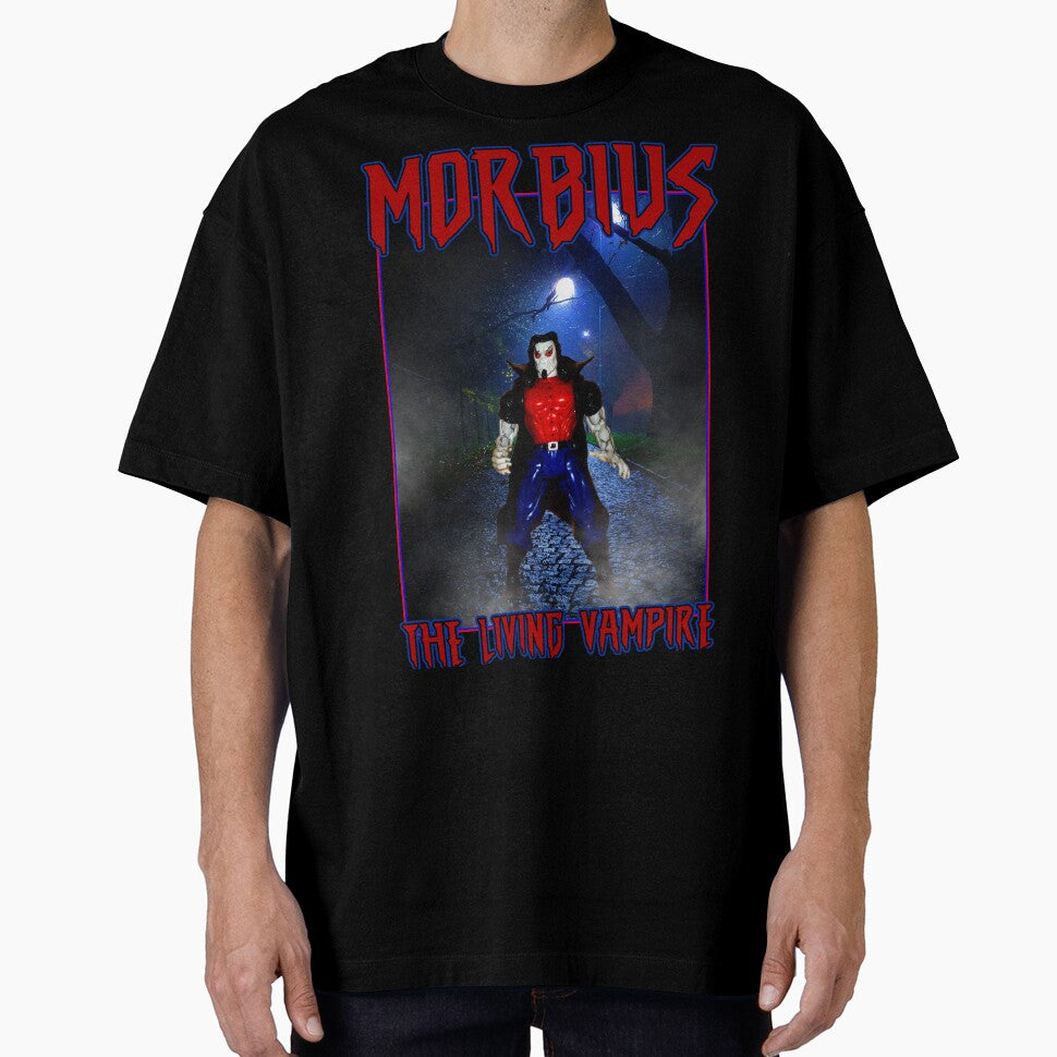 Morbius ÿ The Living Vampire | Villain Toy Photography Casual Print T-Shirt