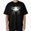 Spider 6 White Casual Print T-Shirt