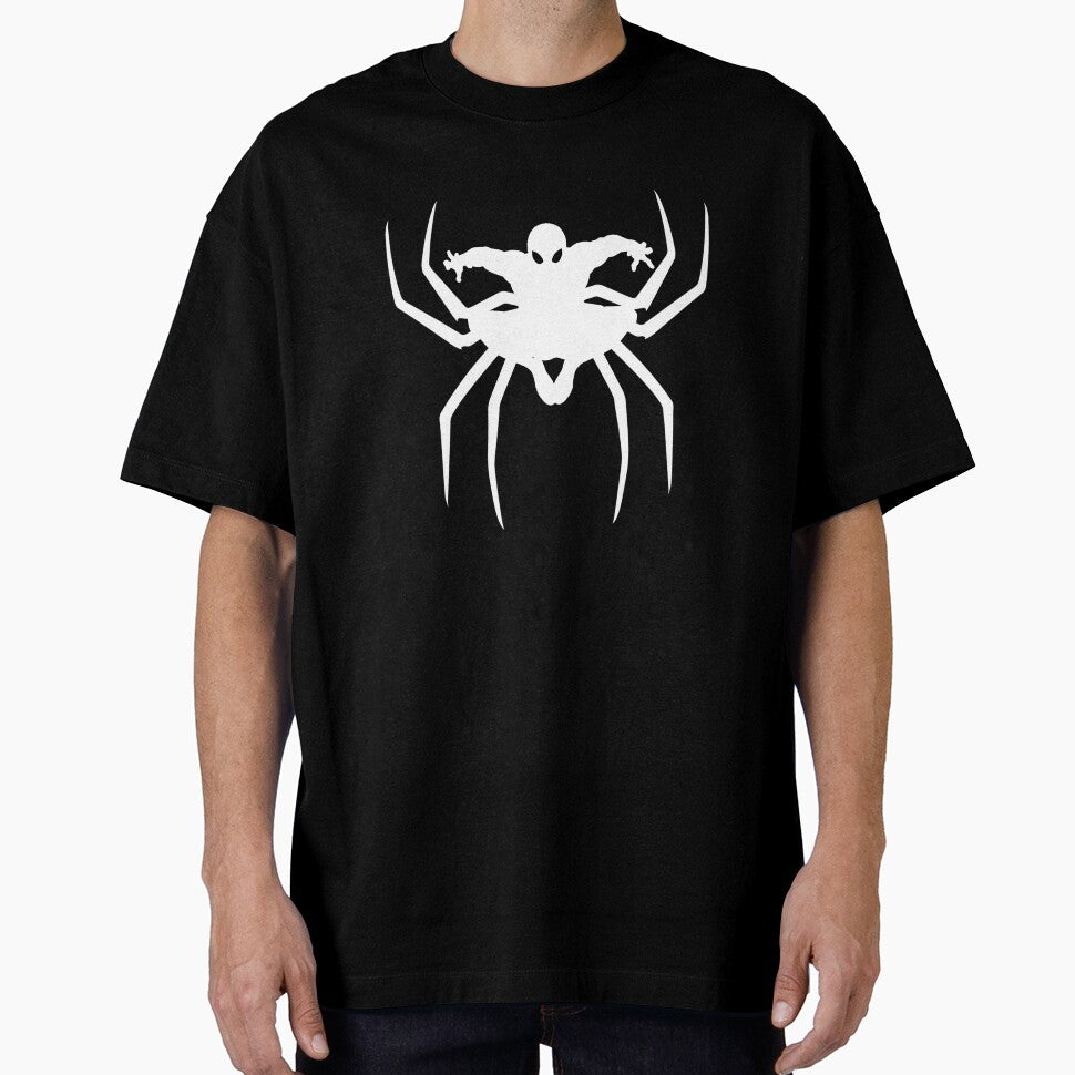 Spider 6 White Casual Print T-Shirt