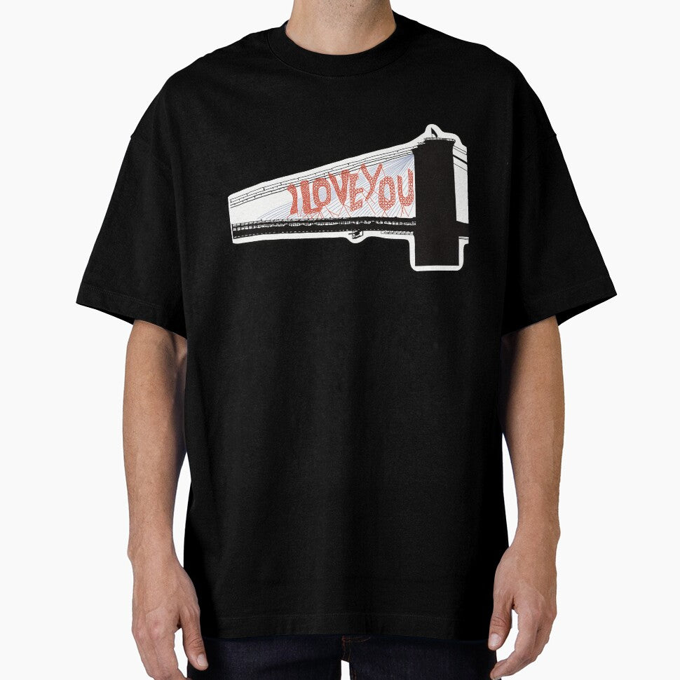 ¡ùI love you" bridge Retro Style Tee