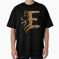 Letters E lion Graphic T-Shirt