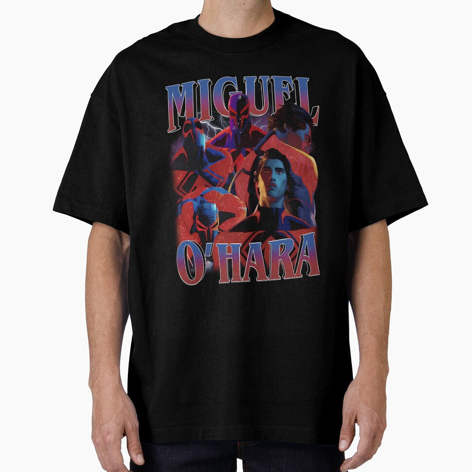 The Spiderverse 2099 Miguel Ohara Across The Spider Verse Spidermanspidermen Spiderversesuperhero Everyday Graphic Tee