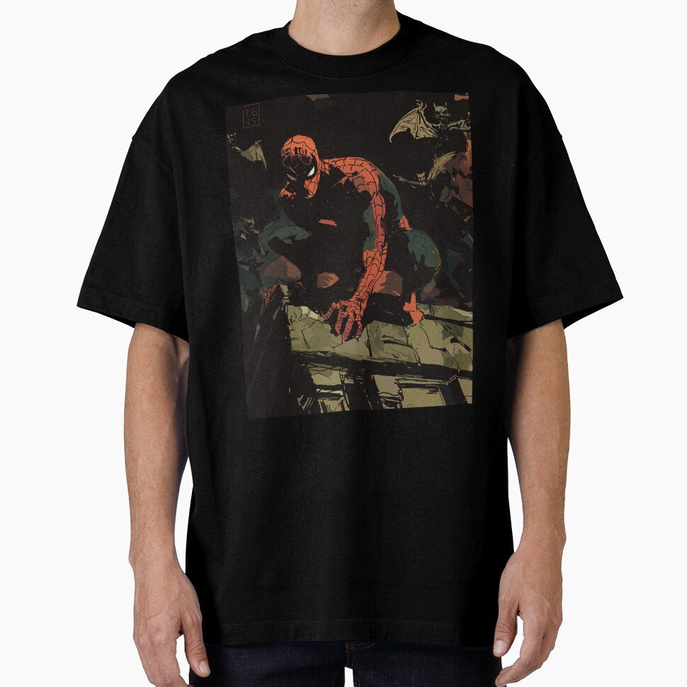 Spider Demon Vintage-Inspired T-Shirt