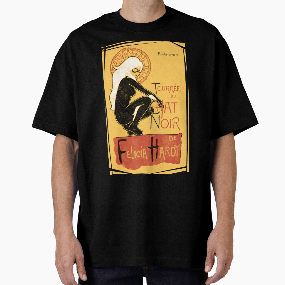 Le Chat Noir Casual Print T-Shirt