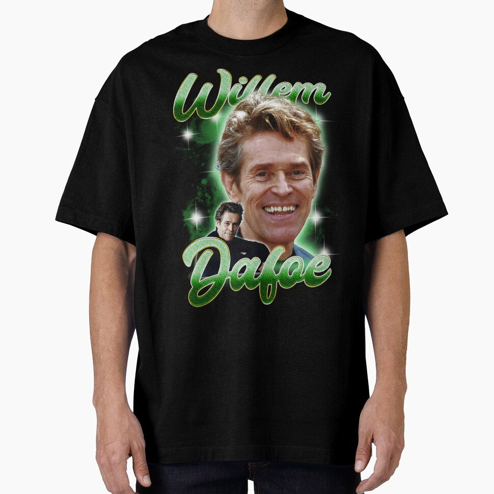 Willem Dafoe (90S Vintage Bootleg Design) Vintage-Inspired T-Shirt