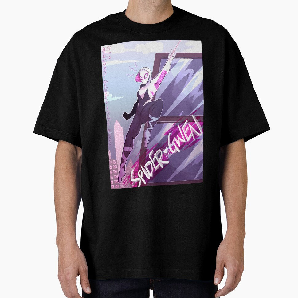 SPIDER-GWEN Casual Print T-Shirt