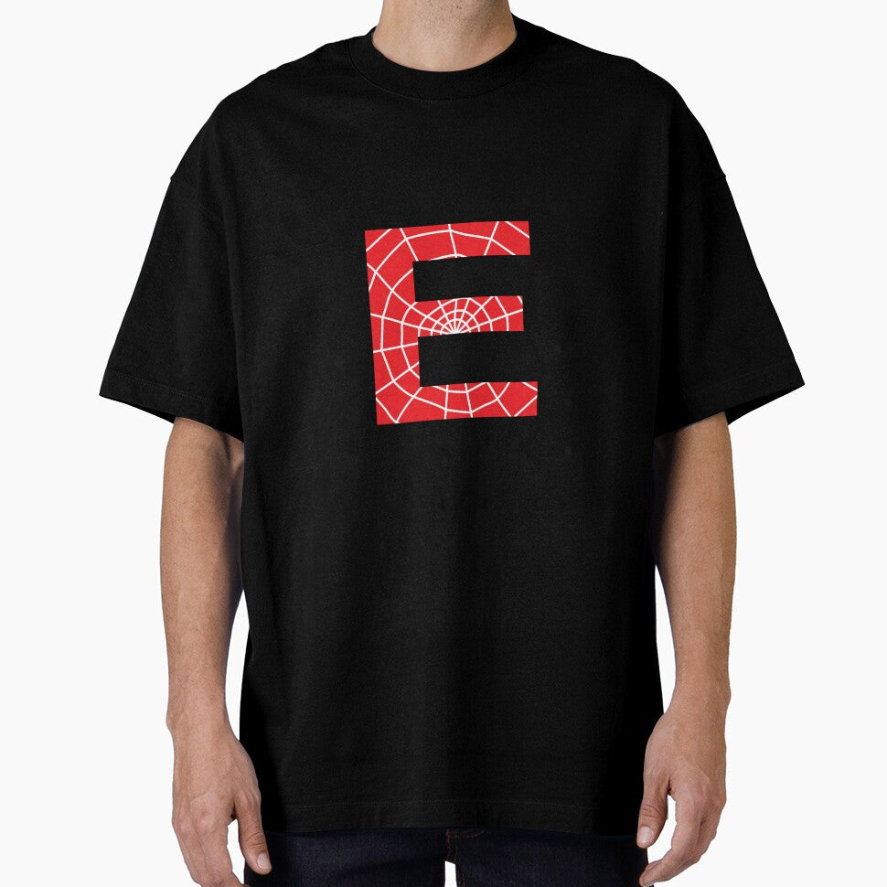 E Casual Print T-Shirt