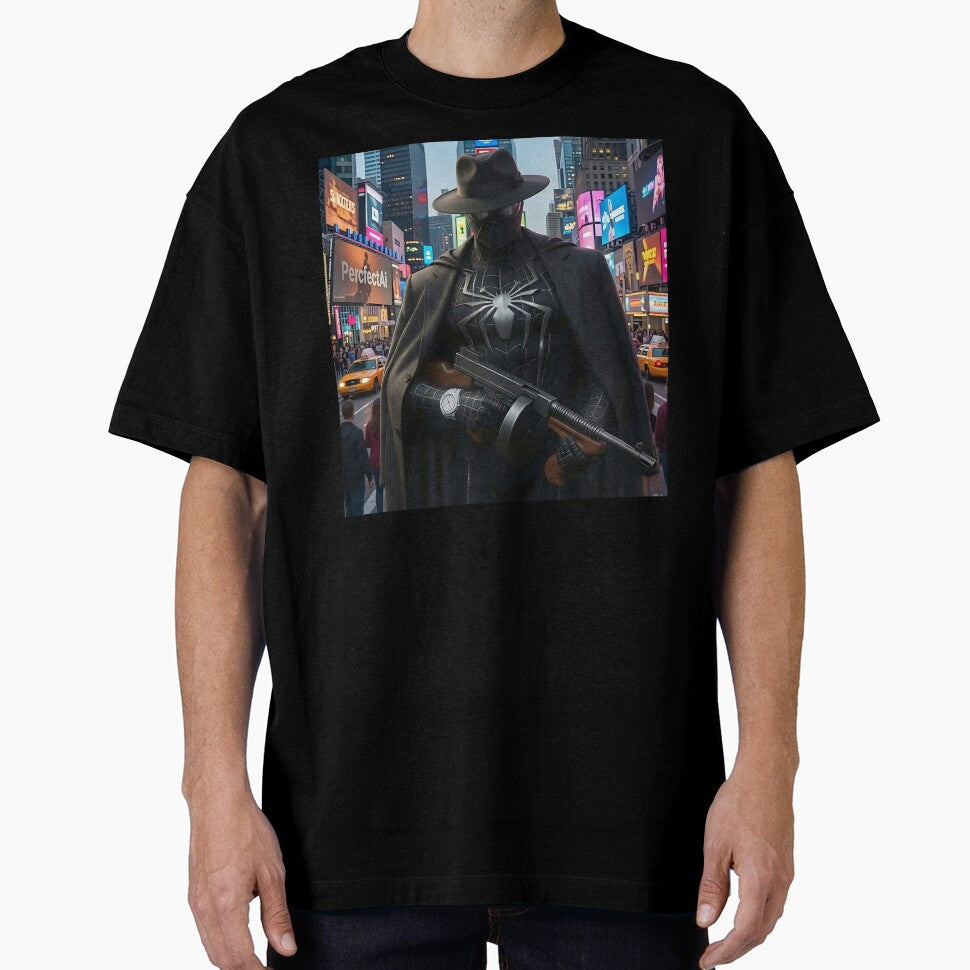 Spider-don Time Square v1 Retro Style Tee