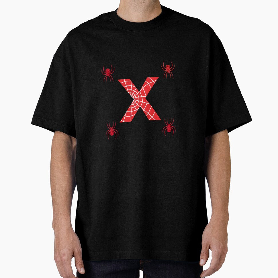 Lettre X red Graphic T-Shirt