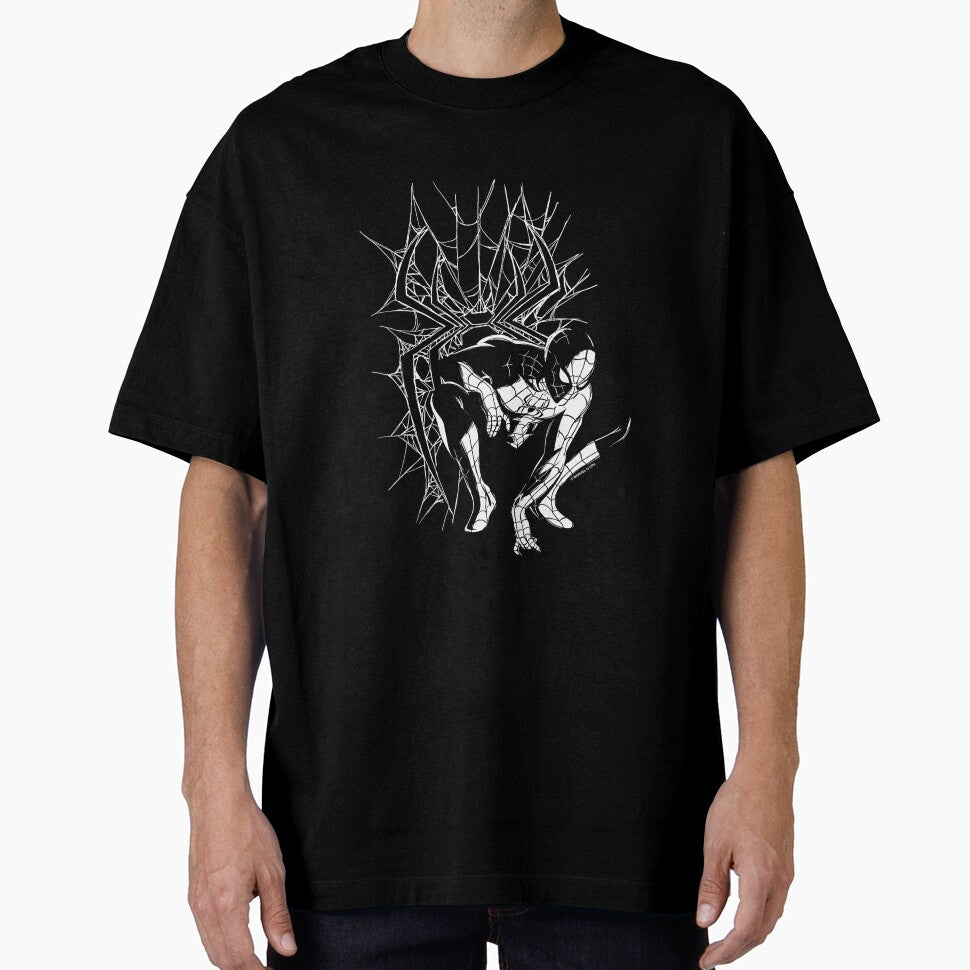 Marvel SpiderMan New Day Design Retro Style Tee