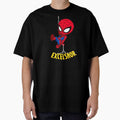 Chibi Spiderman Casual Print T-Shirt