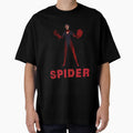 Superhero Spider Graphic Design Retro Style Tee