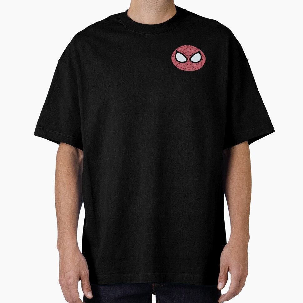 2. Children's Minimalist Spider-Man, Peter Parker, Marvel Comics, Blue Fan Art Vintage-Inspired T-Shirt