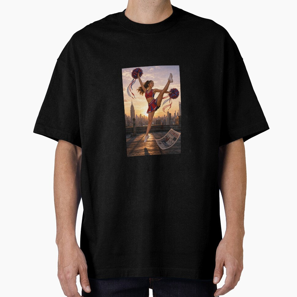 Cheerleader in Red Uniform Spiderman Brand New Day Vintage-Inspired T-Shirt