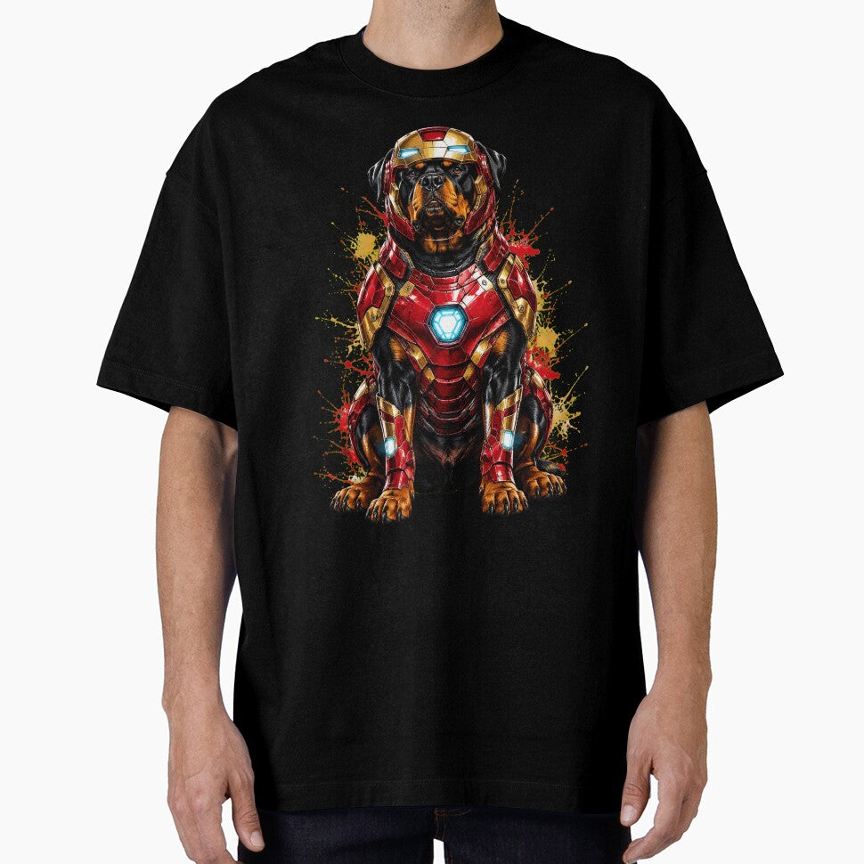 Dog Iron Casual Print T-Shirt