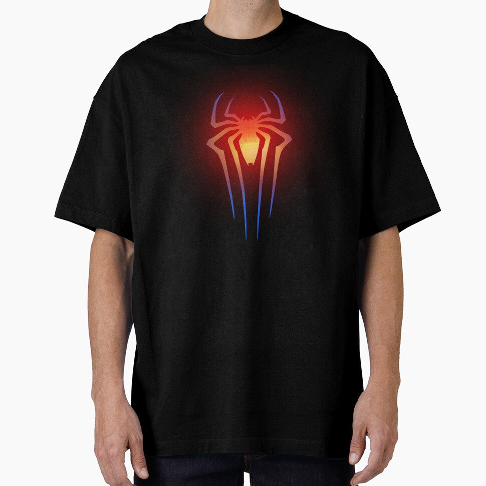 Spiderman glow spider on chest Classic Graphic Shirt