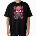 Neon Drip Spider Hero ÿ Cute Kawaii Street Art Style Vintage-Inspired T-Shirt