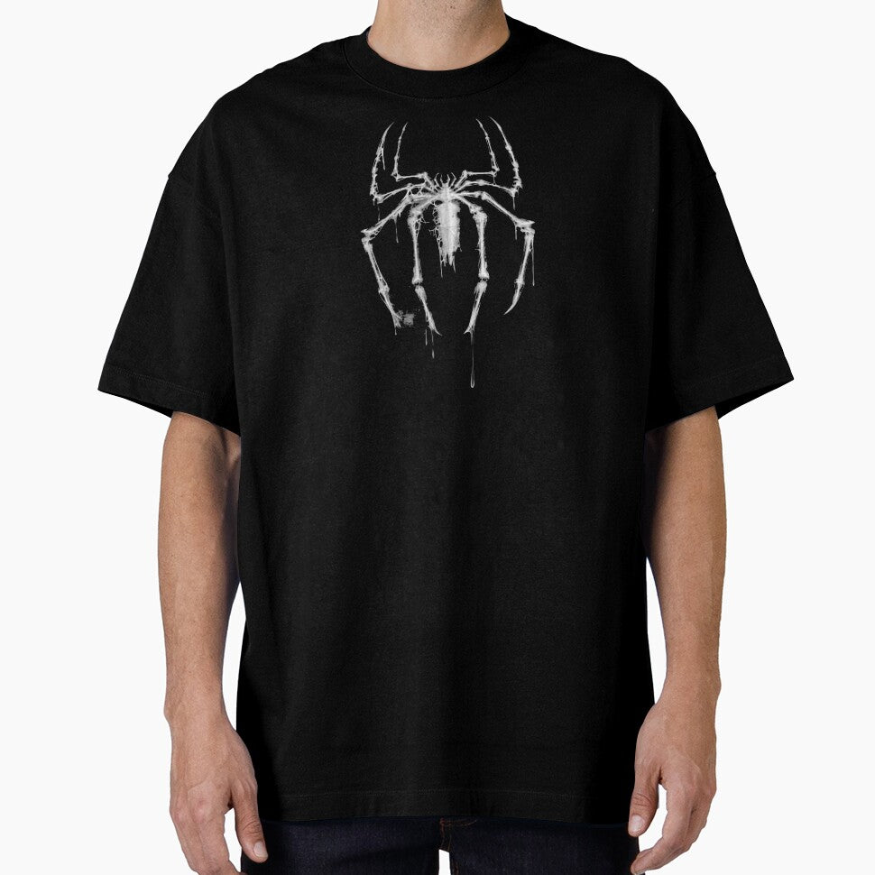 Vintage Spider Graphic Vintage-Inspired T-Shirt