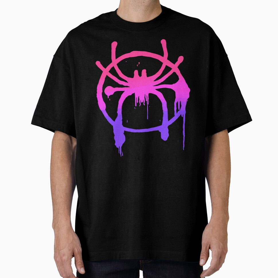 Into the spiderverse bi flag Classic Graphic Shirt