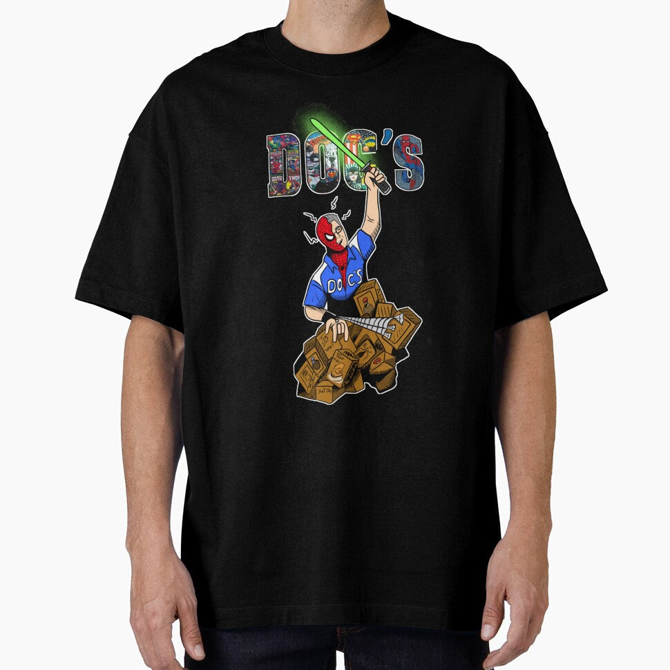 Doc's Unique Collectibles Official shirt Designed Vintage-Inspired T-Shirt