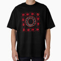 O black Retro Style Tee