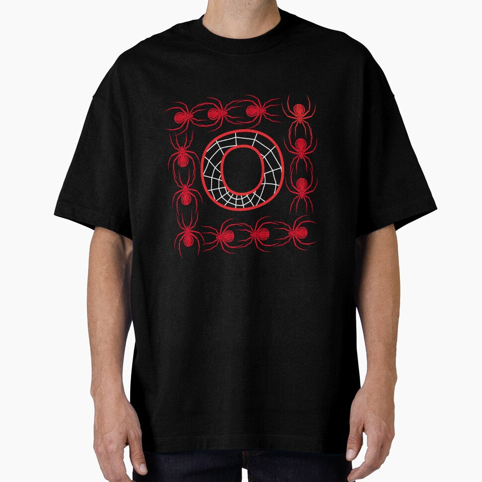 O black Retro Style Tee