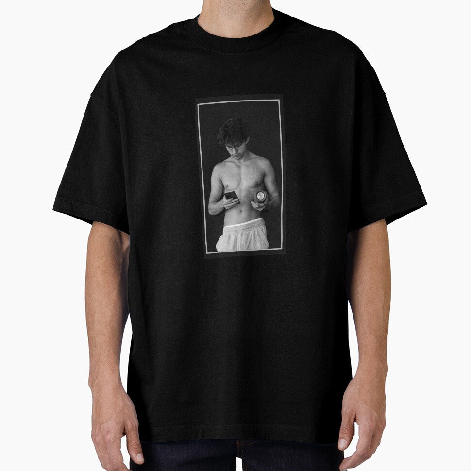 Tom Holland black and white Graphic T-Shirt