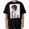 Spiderman india Pavitr Prabhakah with blue lotus fanart Graphic T-Shirt
