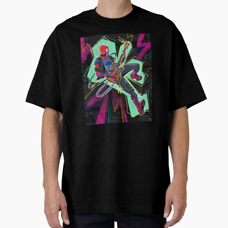 SpiderPunk Vintage-Inspired T-Shirt