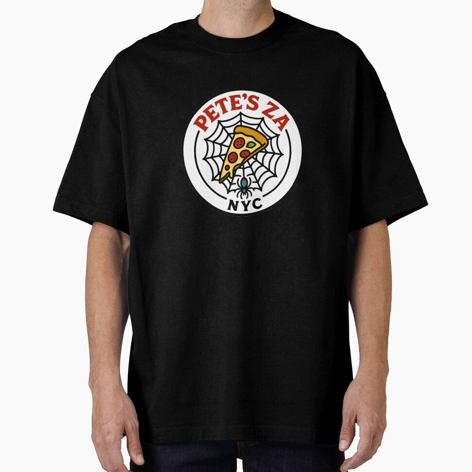 Pete's ZA - Pizza for Web Slingers Casual Print T-Shirt