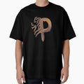 letters P lion Vintage-Inspired T-Shirt