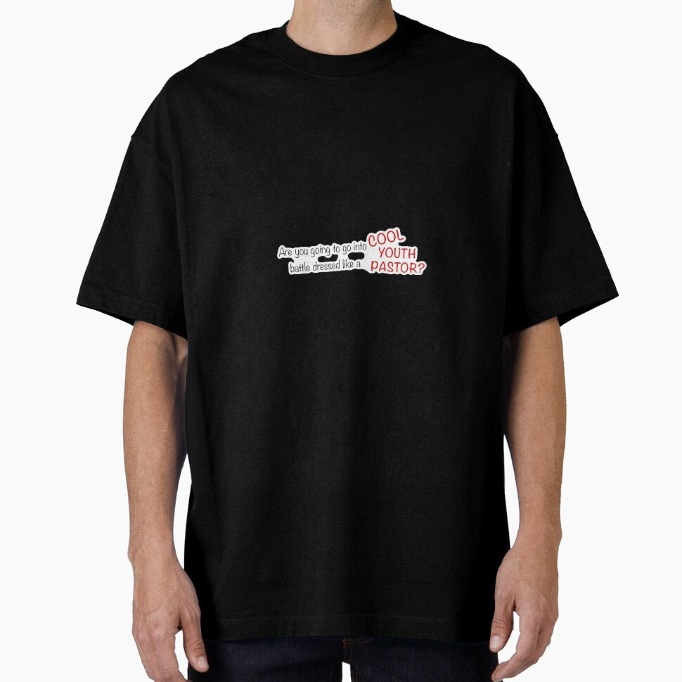 Are you going to go into battle dressed like a cool you pastor? Casual Print T-Shirt
