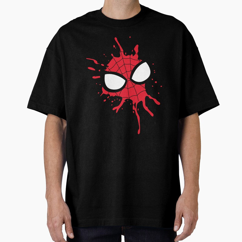 Spider-Man ¡ùSplat" Logo - Original Design Vintage-Inspired T-Shirt