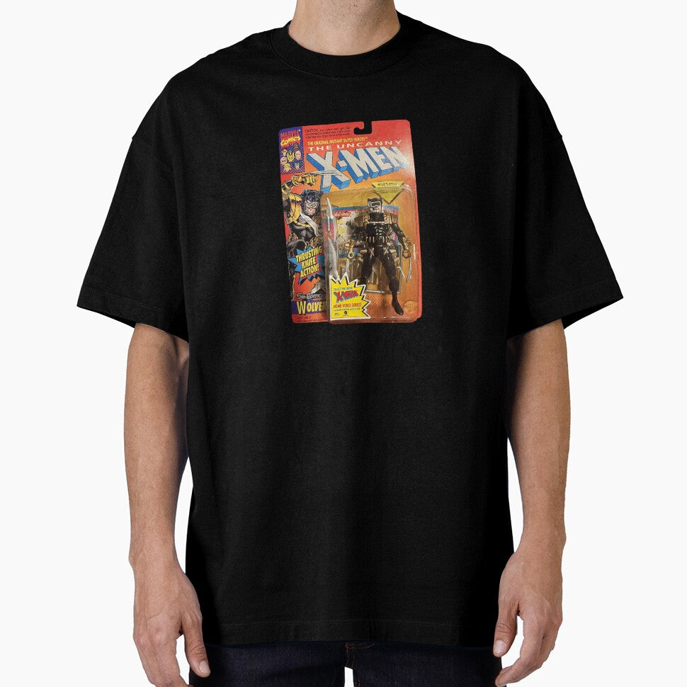 5th Edition Wolverine Action Figure Casual Print T-Shirt
