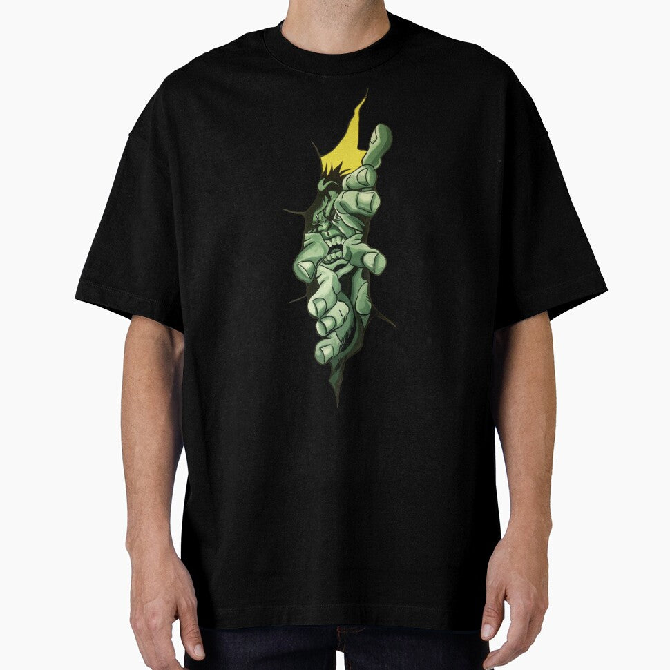 Hulk Unleashed ÿ Gamma Rage Comic Art Everyday Graphic Tee