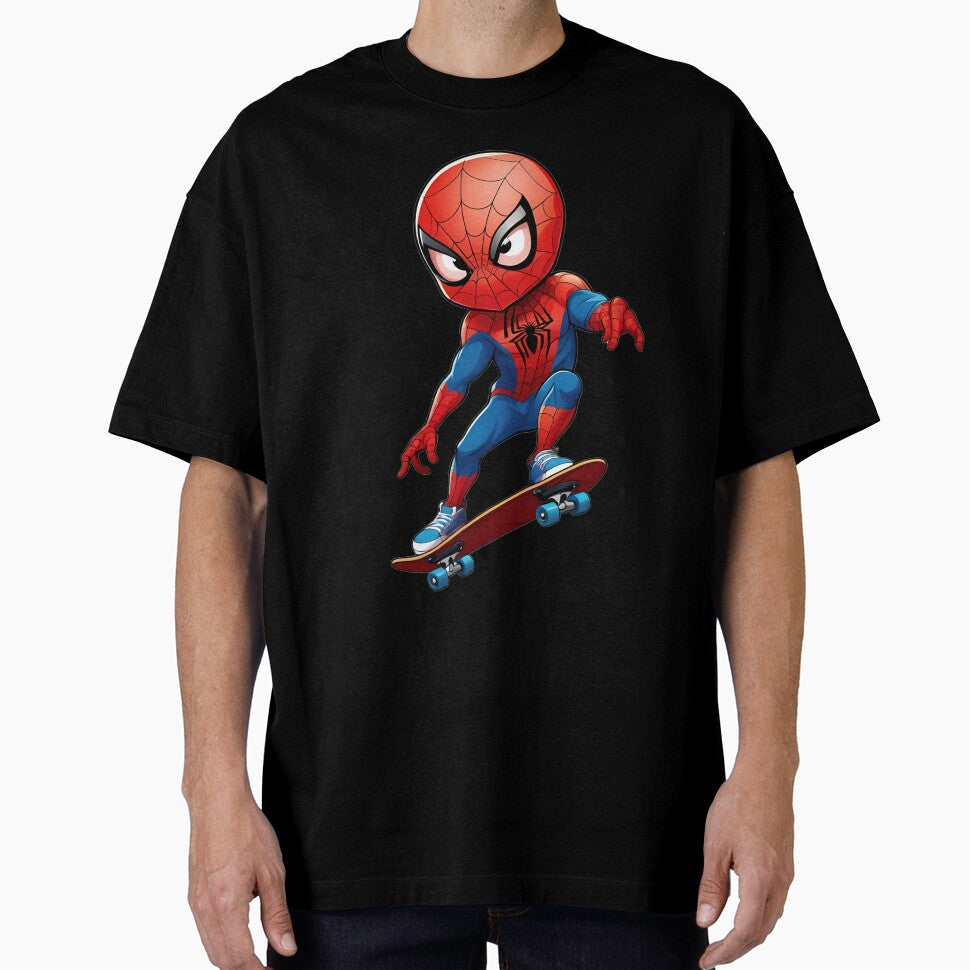 Web-Slinger on Wheels Everyday Graphic Tee