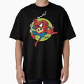 Spider boob Casual Print T-Shirt