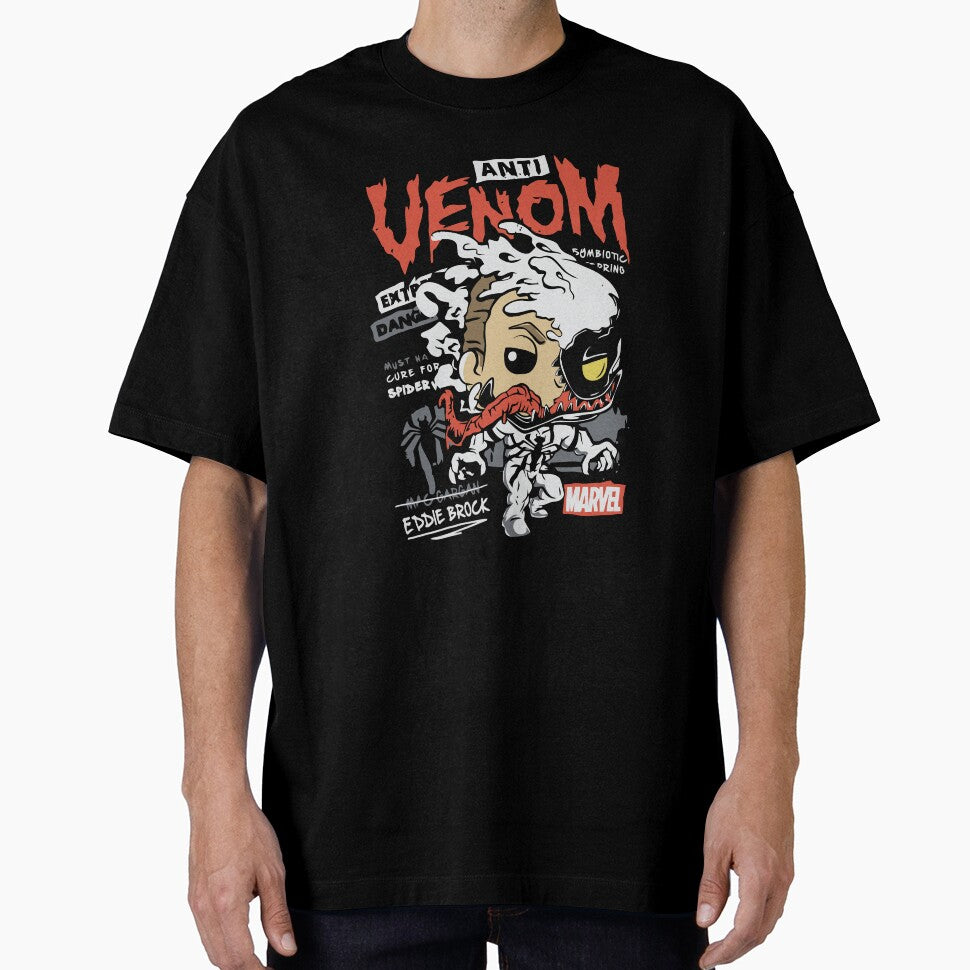 anti venom Casual Print T-Shirt