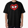 spider heart Casual Print T-Shirt