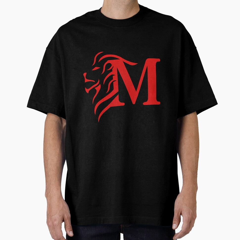 M King lion Graphic T-Shirt