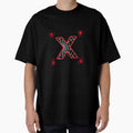 Lettre X black Graphic T-Shirt