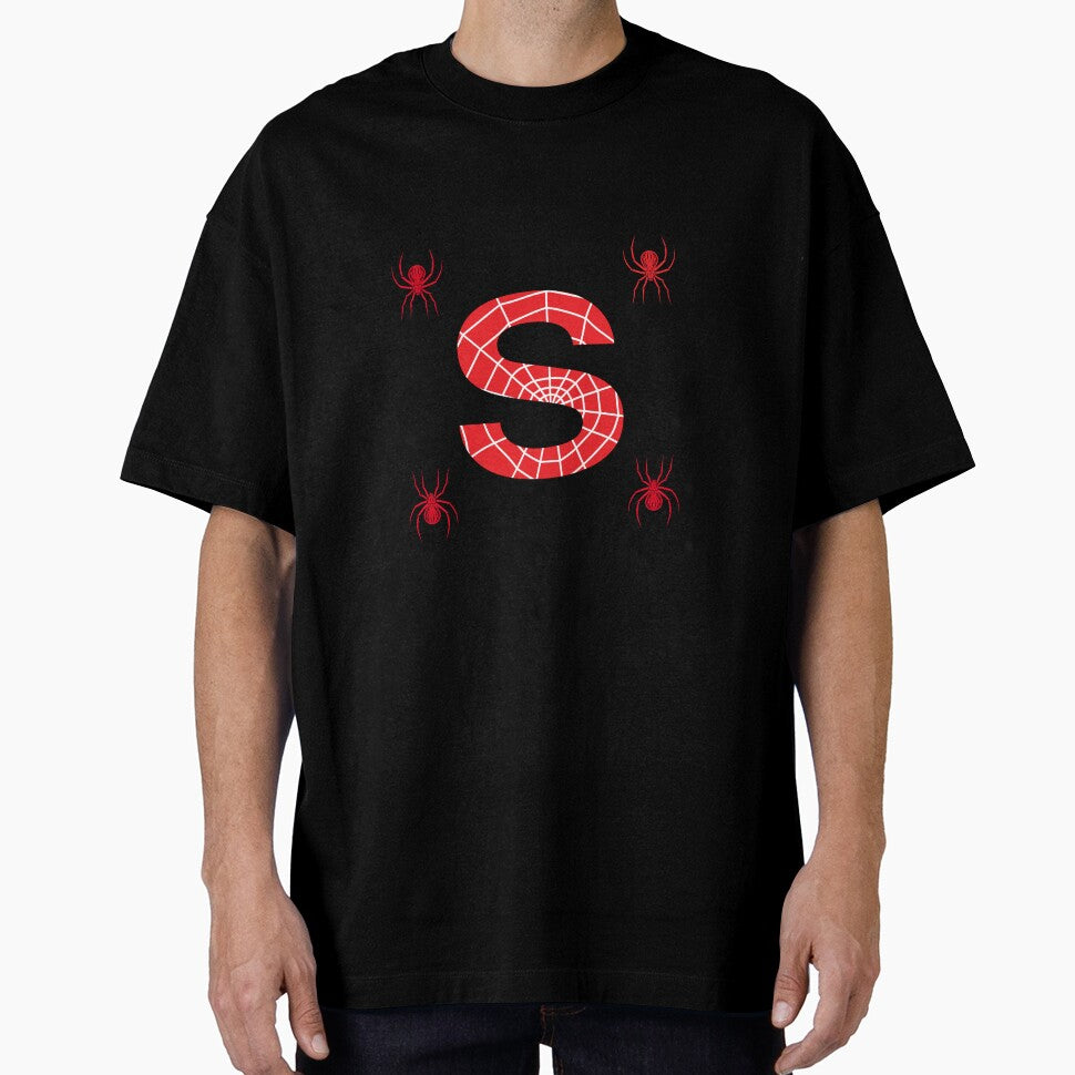 Lettre S red Graphic T-Shirt