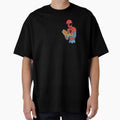 Spidey Munching Pizza - Trendy Hilarious Comic Spider Art Eating Food Meme Cartoon Costume Retro Style Tee