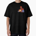 Spidey's Bagel Break - Trendy Hilarious Comic Spider Art Eating Food Meme Cartoon Costume Retro Style Tee